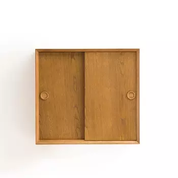 Тумба высокая с 2 дверцами для ванной Quilda