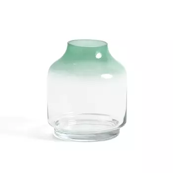 Ваза из цветного стекла, В.20 см, EPUR