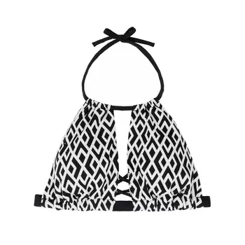 Верх от купальника-фуляр с принтом Palawan