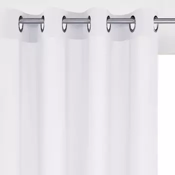 Занавеска с люверсами из 100% хлопка SCENARIO