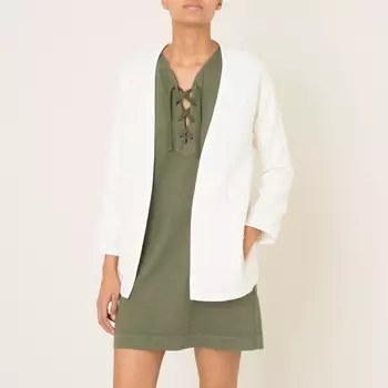 Жакет без застежки