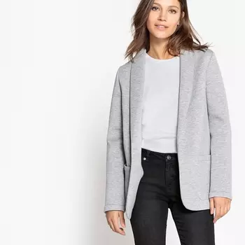 Жакет-блейзер трикотажный