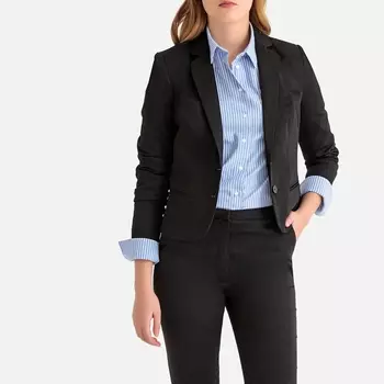 Жакет короткий приталенный