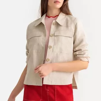 Жакет короткий прямого покроя