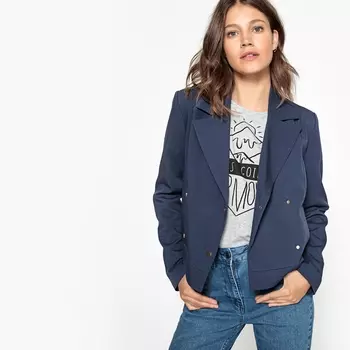 Жакет с двубортной застежкой