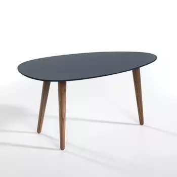 Журнальный столик из каучукового дерева с лакированным покрытием Дл70 см, Flashback