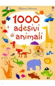 1000 adesivi di animali