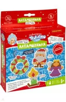 Аквамозаика Ангел, Санта, Венок, Свеча