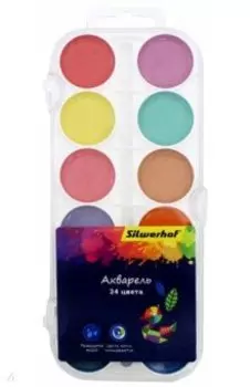 Акварель 24 цвета "Цветландия" (961131-24)