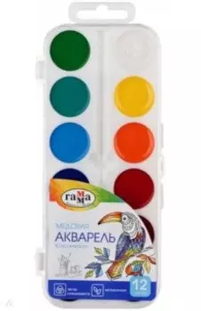Акварель "Классическая" 12 цветов (216019)