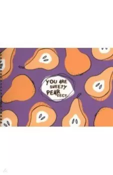 Альбом для рисования Fruits. Груши, 40 листов, А4