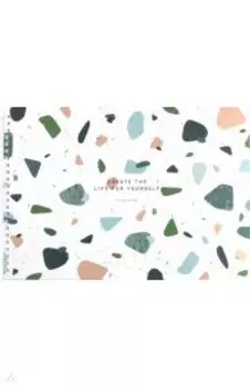Альбом для рисования Terrazzo, зеленый, 40 листов