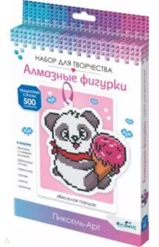 Алмазная фигурка Веселая панда