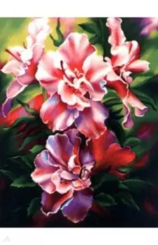 Алмазная мозаика Азалия. Когай Ж.