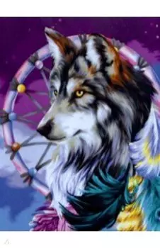 Алмазная мозаика Дух волка