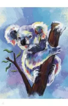 Алмазная мозаика Коала, без подрамника