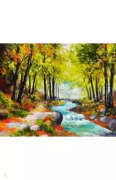 Алмазная мозаика Лесная прохлада