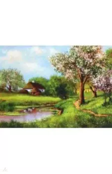 Алмазная мозаика Лето в деревне
