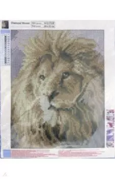 Алмазная мозаика "ЛЕВ", 20х25 см (M-11518)