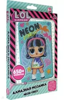 Алмазная мозаика. LOL. Neon Vibes