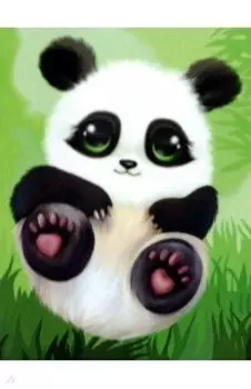 Алмазная мозаика Маленькая панда