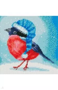 Алмазная мозаика Морозный день, 20 цветов