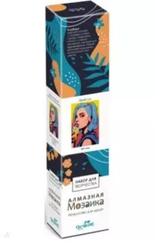 Алмазная мозаика на канве Взгляд, полная выкладка