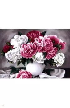 Алмазная мозаика Пионы. Когай Ж.