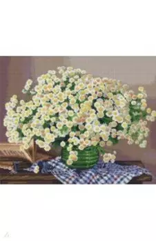 Алмазная мозаика Ромашки