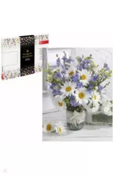 Алмазная мозаика Ромашковое настроение, 30х40, с подрамником