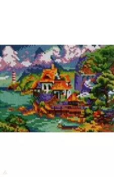 Алмазная мозаика Серпантин у моря