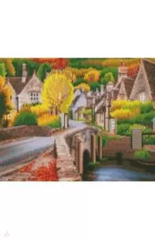 Алмазная мозаика. Уютный городок