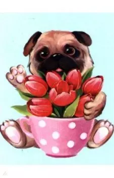 Алмазная мозаика Весенний презент