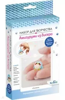 Амигуруми из бисера Пингвин