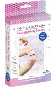 Амигуруми из бисера Зайка