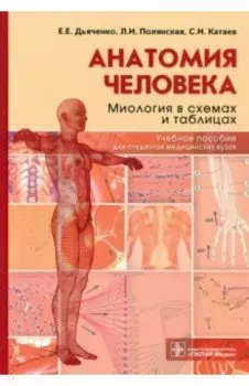 Анатомия человека. Миология в схемах и таблицах. Учебное пособие