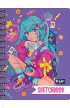 Аниме скетчбук. Фанатка мишек