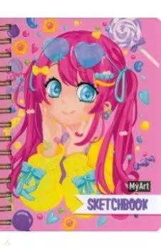 Аниме скетчбук. Сладкие мечты