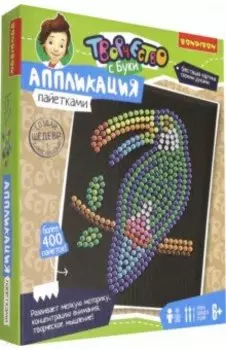 Аппликация пайетками "Тукан" (ВВ3815)