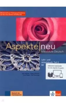 Aspekte neu. B2. Lehr- und Arbeitsbuch mit Audios inklusive Lizenzcode BlinkLearning. Teil 2 (+CD)