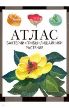 Атлас. Бактерии, грибы, лишайники, растения