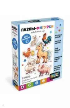 Baby Games. Пазлы-фигурки. Ферма