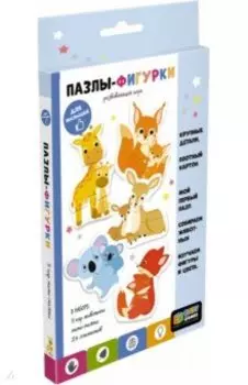 Baby Games. Пазлы-фигурки. Мама и малыш