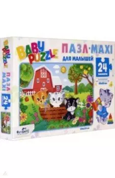Baby Puzzle. Пазл-24. Три котенка (05777)