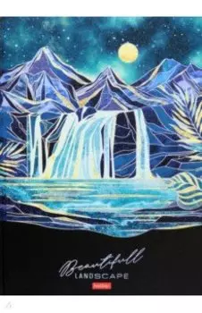 Бизнес-блокнот Горы, А4, 80 листов, клетка