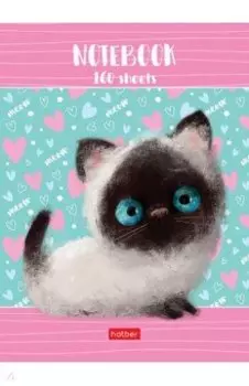 Бизнес-блокнот Кошарик, 160 листов, А6, клетка