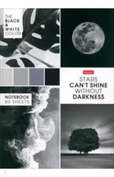 Бизнес-блокнот Лунный свет, А4, 80 листов, клетка