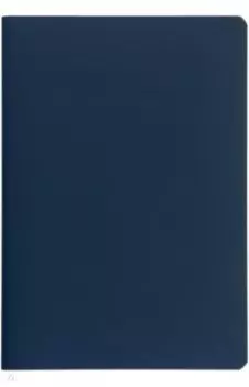 Бизнес-тетрадь Megapolis Flex, темно-синяя, А5, 60 листов, клетка