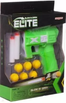 Бластер, светящийся в темноте, 2 в 1