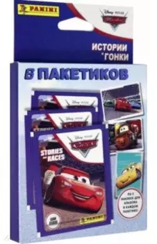 Блистер с наклейками "ТАЧКИ", 6 пакетиков по 5 наклеек